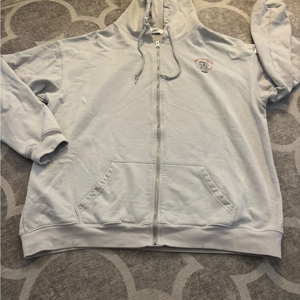 White Graphic Hoodie with Fun Print - Picture 6 of 7
